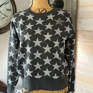 DKNY star sweater. NWT. S